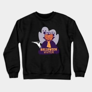 Spooky waiter Crewneck Sweatshirt